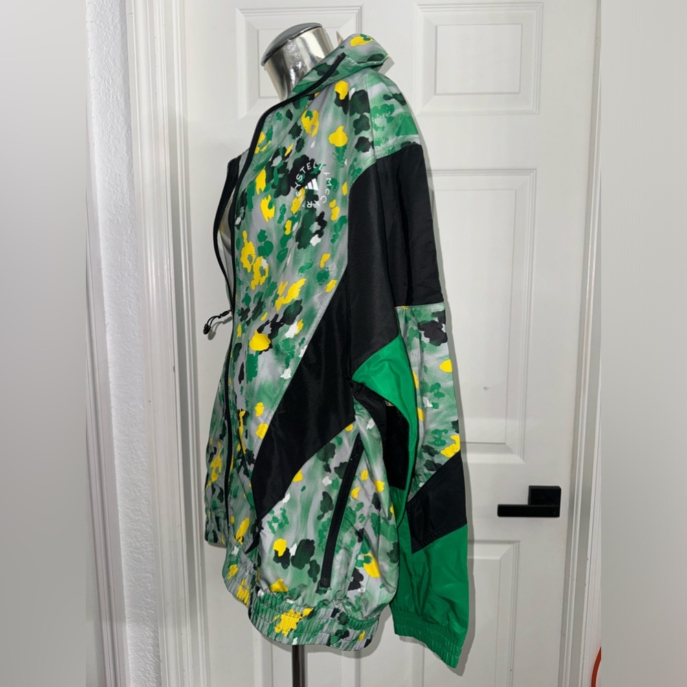 Adidas by Stella McCartney asmc Printed Woven Track Top Jacket small NWT - Picture 15 of 16